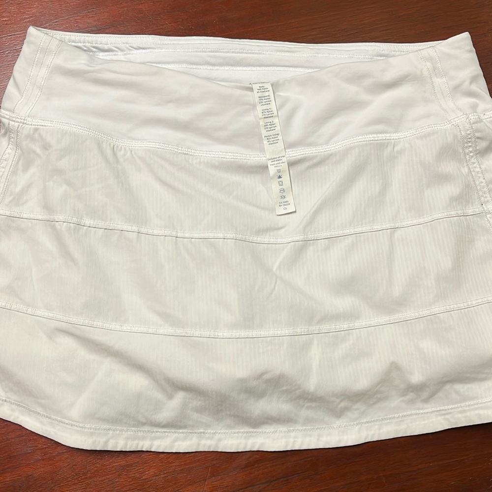Lululemon Pace Rival Mid- Rise Skirt Long